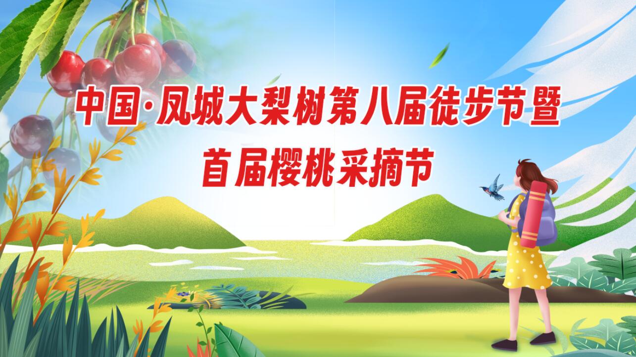鳳城大梨樹(shù)第八屆徒步節(jié)暨首屆櫻桃采摘節(jié)4月25日盛大啟幕